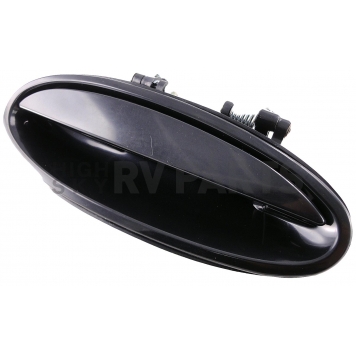Help! By Dorman Exterior Door Handle - Plastic Black Single - 82027-2