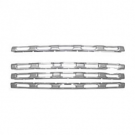 Coast To Coast Grille Insert - Chrome Plated Plastic - GI168