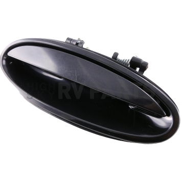 Help! By Dorman Exterior Door Handle - Plastic Black Single - 82028-2