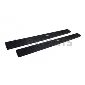 Go Rhino Running Board Black Textured Steel Stationary - 863404080T