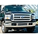 T-Rex Truck Products Grille Insert - Horizontal Bar Rectangular Polished Aluminum - 21561