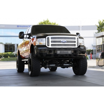 T-Rex Truck Products Grille Insert - Horizontal Bar Rectangular Polished Aluminum - 21561-1