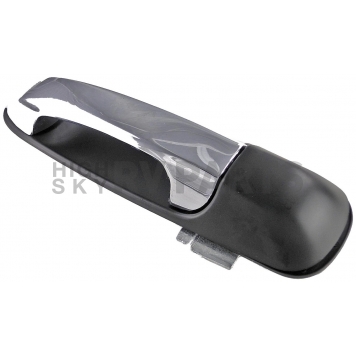 Help! By Dorman Exterior Door Handle - Plastic Silver Lever And Black Housing Single - 82032-2