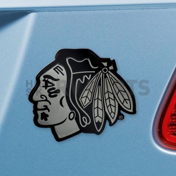 Fan Mat Emblem - NHL Chicago Blackhawks Metal - 14791-1