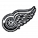 Fan Mat Emblem - NHL Detroit Red Wings Metal - 14794