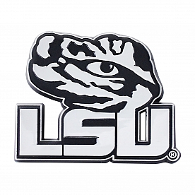Fan Mat Emblem - Louisiana State University Metal - 14800
