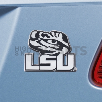 Fan Mat Emblem - Louisiana State University Metal - 14800-1