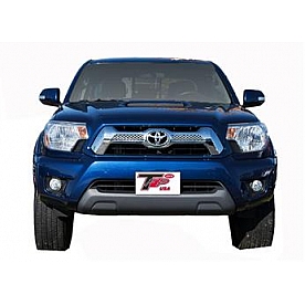 TFP (International Trim) Grille Insert - Mesh Trapezoid ABS Plastic Chrome Plated - 68436GI
