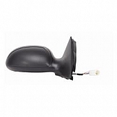 K-Source Exterior Mirror Electric OEM Black Single - 61607F
