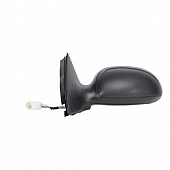 K-Source Exterior Mirror Electric OEM Black Single - 61608F