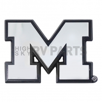 Fan Mat Emblem - University Of Michigan Logo Metal - 14824