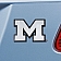 Fan Mat Emblem - University Of Michigan Logo Metal - 14824