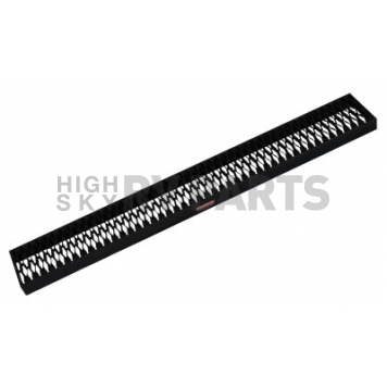 Owens Products Running Board Black Textured Powder Coated Aluminum Stationary - 82363
