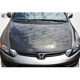 Extreme Dimensions Hood - Gloss Carbon Fiber Black - 100681