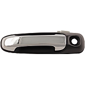 Help! By Dorman Exterior Door Handle - Plastic Silver Lever And Black Housing Single - 82040
