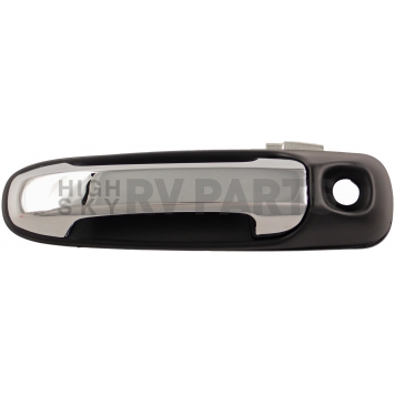 Help! By Dorman Exterior Door Handle - Plastic Silver Lever And Black Housing Single - 82040