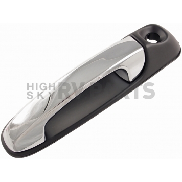 Help! By Dorman Exterior Door Handle - Plastic Silver Lever And Black Housing Single - 82040-2