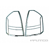 Putco Tail Light Molding - Bar ABS Plastic Silver - 402809