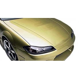 Extreme Dimensions Hood - Fiberglass Reinforced Plastic Black - OEM - 100889