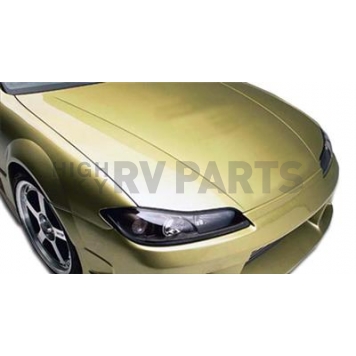 Extreme Dimensions Hood - Fiberglass Reinforced Plastic Black - OEM - 100889