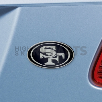 Fan Mat Emblem - NFL San Francisco 49ers Metal - 15625-1