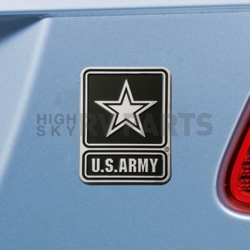 Fan Mat Emblem - U.S. Army Logo Metal - 15693-1