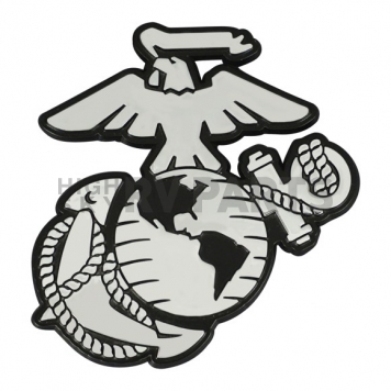 Fan Mat Emblem - U.S. Marines Metal - 15723