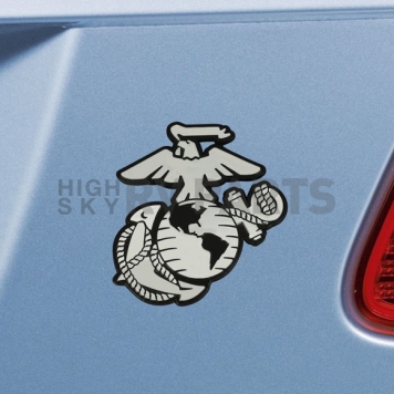 Fan Mat Emblem - U.S. Marines Metal - 15723-1