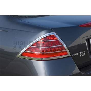 Putco Tail Light Molding - Bar ABS Plastic Silver - 403814-1