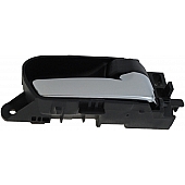Help! By Dorman Interior Door Handle - Plastic Black Housing With Silver Lever Single - 82387