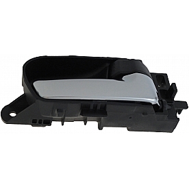 Help! By Dorman Interior Door Handle - Plastic Black Housing With Silver Lever Single - 82387