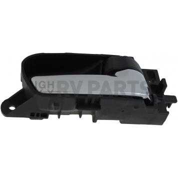 Help! By Dorman Interior Door Handle - Plastic Black Housing With Silver Lever Single - 82387