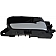 Help! By Dorman Interior Door Handle - Plastic Black Housing With Silver Lever Single - 82387