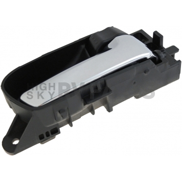 Help! By Dorman Interior Door Handle - Plastic Black Housing With Silver Lever Single - 82387-2