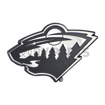 Fan Mat Emblem - NHL Minnesota Wild Metal - 17175