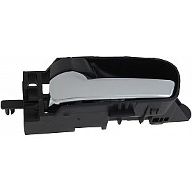 Help! By Dorman Interior Door Handle - Plastic Black Housing With Silver Lever Single - 82388