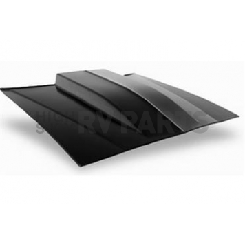 Harwood Fiberglass Hood - Cowl Induction Bare Fiberglass Black - B29104