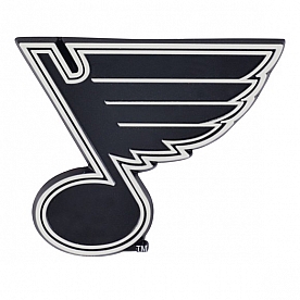 Fan Mat Emblem - NHL St. Louis Blues Metal - 17183