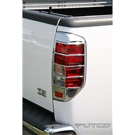 Putco Tail Light Molding - Bar ABS Plastic Silver - 403815