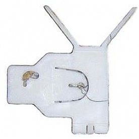 Goodmark Industries Molding Clip - Left Lower Front Fender Single - OG615811L