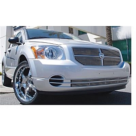 T-Rex Truck Products Grille Insert - Horizontal Bar Rectangular Polished Aluminum - 21477