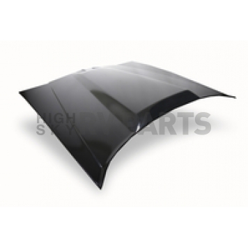 Harwood Fiberglass Hood - Fiberglass Black - B29107-1