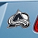 Fan Mat Emblem - NHL Colorado Avalanche Metal - 17223