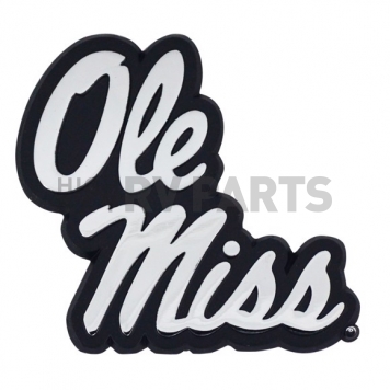 Fan Mat Emblem - University Of Mississippi Logo Metal - 18560