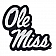 Fan Mat Emblem - University Of Mississippi Logo Metal - 18560