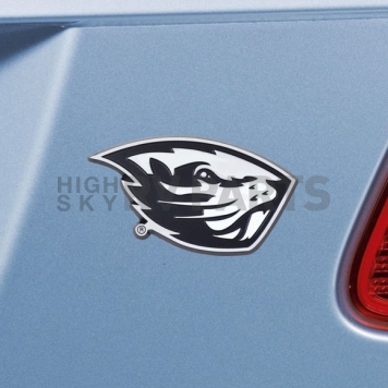 Fan Mat Emblem - Oregon State University Metal - 20632-1