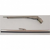 Omix-Ada Windshield Wiper Arm Stainless Steel Silver Single - 1910201
