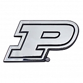 Fan Mat Emblem - Purdue University Metal - 20862