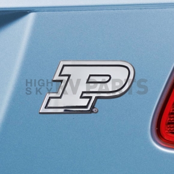 Fan Mat Emblem - Purdue University Metal - 20862-1