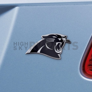 Fan Mat Emblem - NFL Carolina Panthers Logo Metal - 21367-1